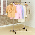 Stainless Steel Single Rod Telescopic Clothes Hanger